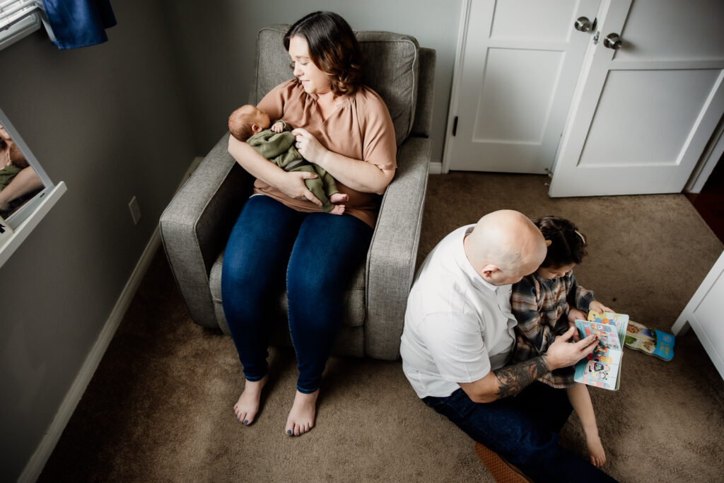 Long Beach In-Home Lifestyle Newborn Photo Session