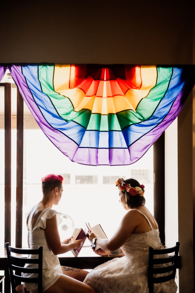 LGBTQ wedding photographer in broadway st. in Long Beach