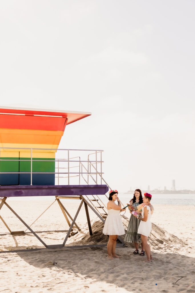 Pride Tower Elopement in Long Beach