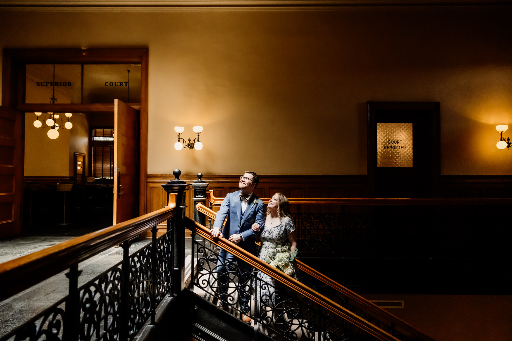 Married at Old Orange County Courthouse