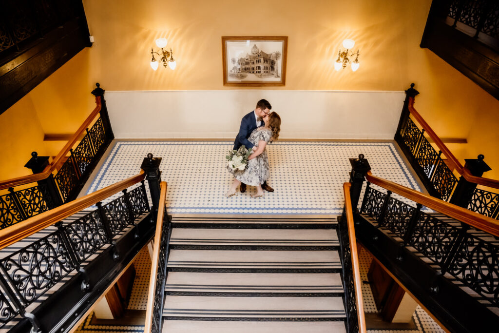 Old Orange County Courthouse Wedding Civil Ceremony in Santa Ana photographer