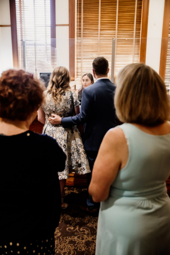 Married at Old Orange County Courthouse