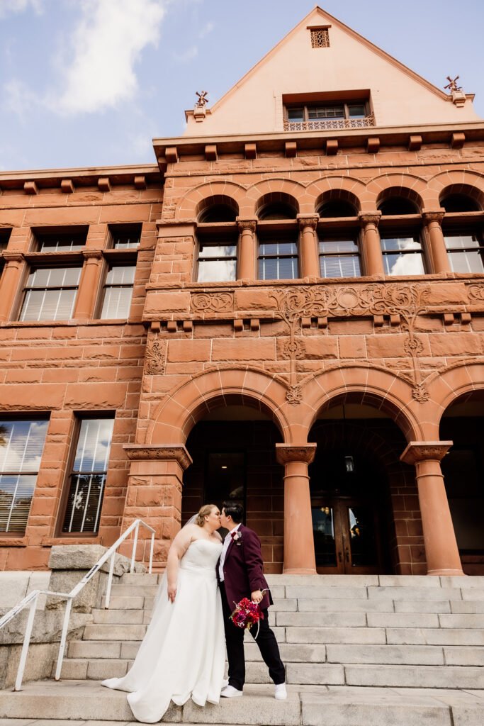 Sam & Jess’s LBGTQ Courthouse Wedding at the Old Orange County Courthouse in Santa Ana